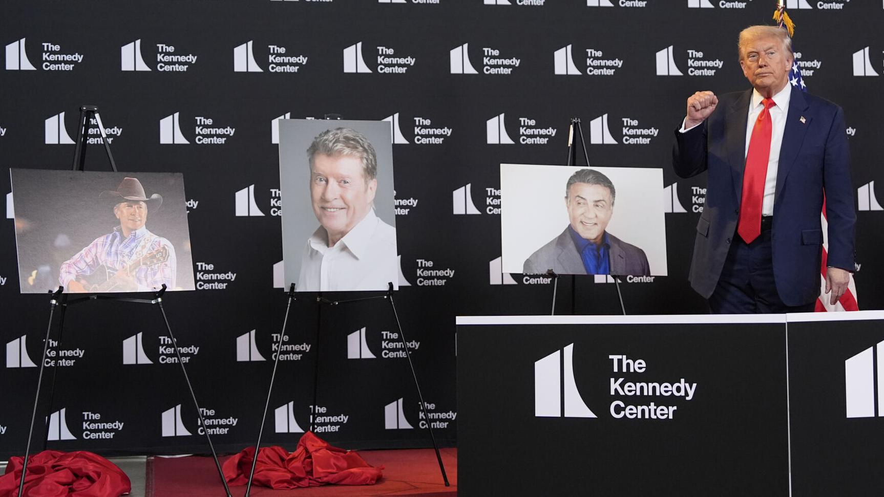 Trump names Stallone and Kiss for Kennedy Center Honors, says he'll host the awards show